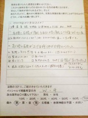 患者様から喜びの声をいただいています 患者様から喜びの声